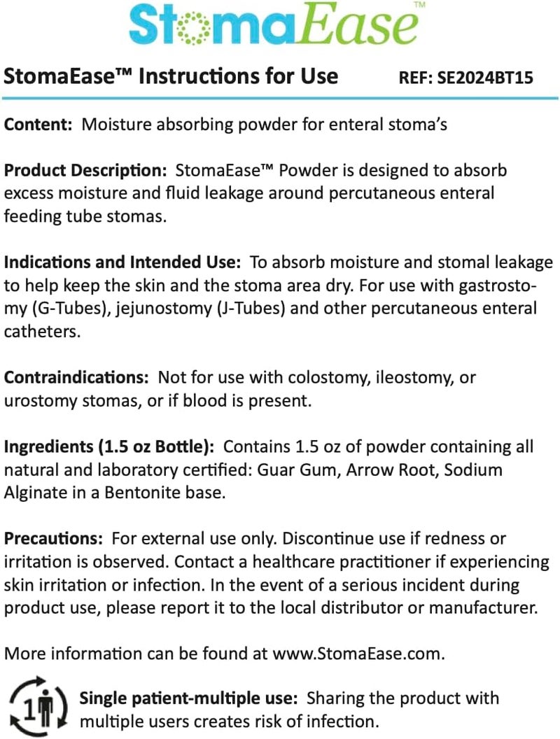 EnClean StomaEase Powder, Leakage Relief for Enteral Stomas - Image 5